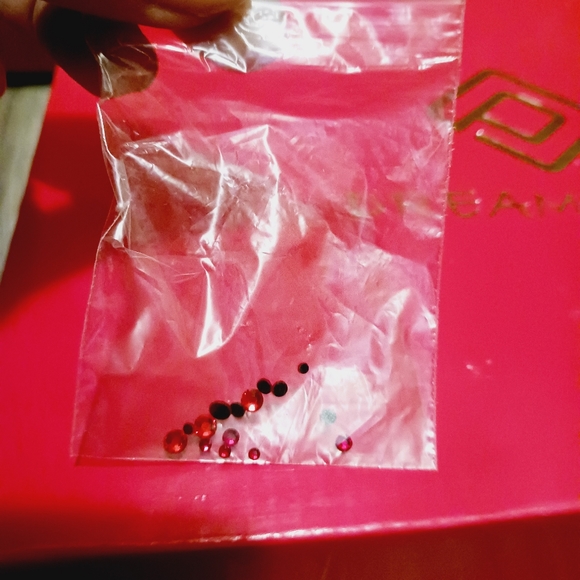 Like-New DREAM PAIRS Red Heels Sz 9 - Picture 14 of 16